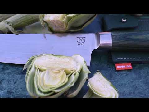Santoku kokkeknive