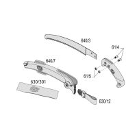 Felco 640 grensåg med böjd klinga - Bild 2