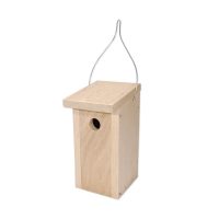 Fuglekasse fremstillet af FSC® certificeret egetræ